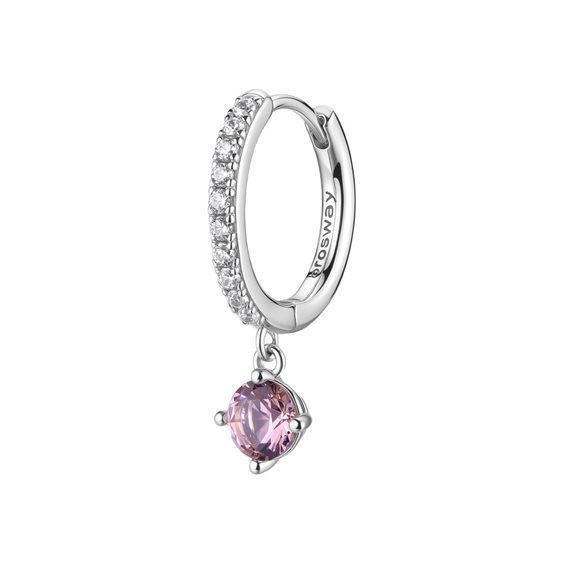 Single earring Brosway Woman FANCY - TENDER PINK in Silver FTP11 - FTP11